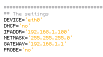 linux network connection