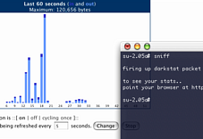 a packet sniffer for unix, linux, and, of course, Mac OS X